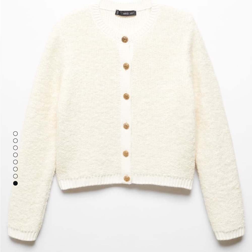 NWOT Knit button lady jacket